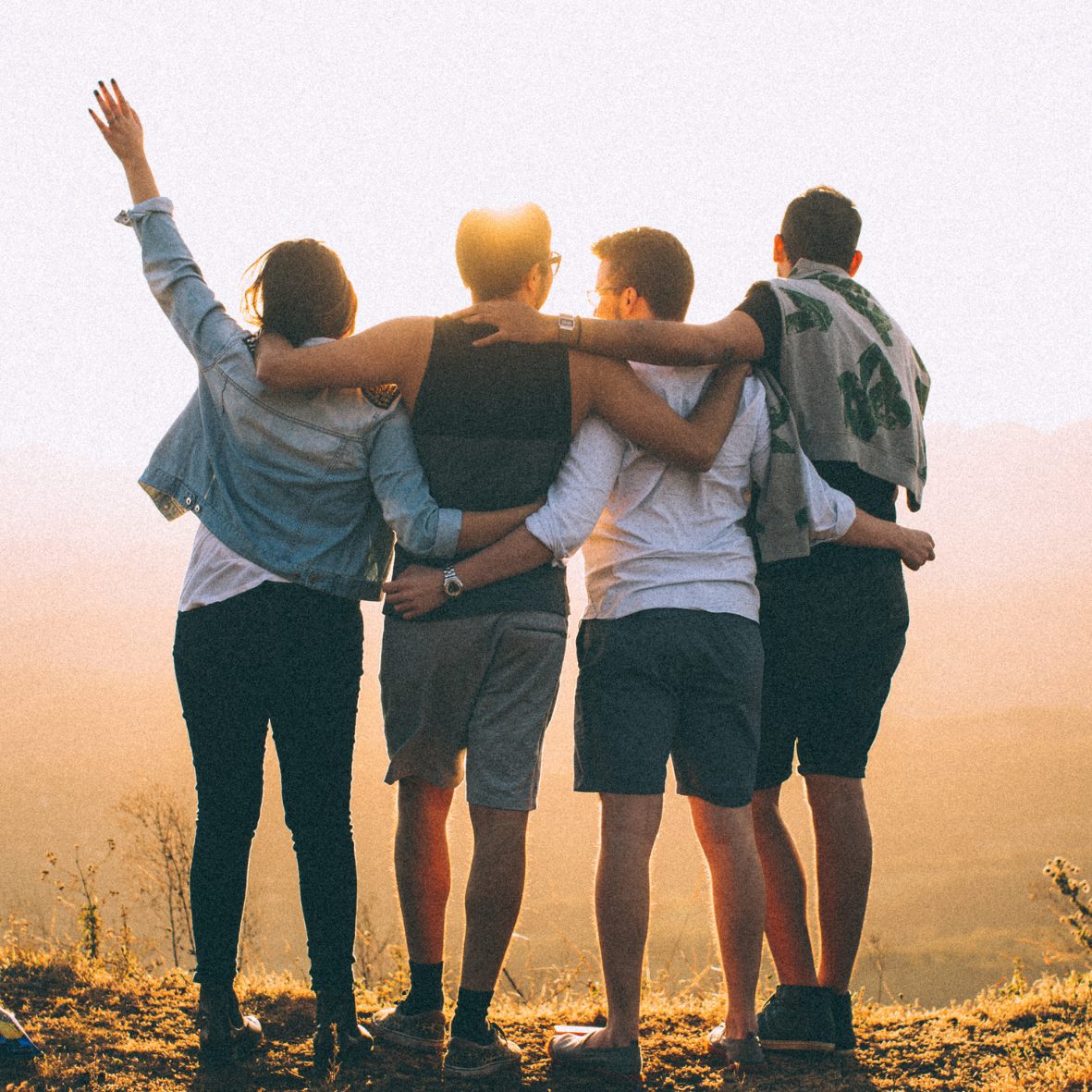 Groupe en voyage